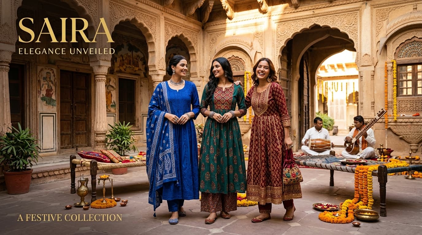 Saira Festive Kurti Collection 2026